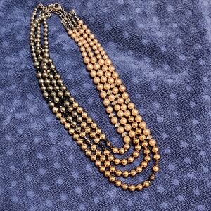Elegant Multi-Strand Pearl Necklace